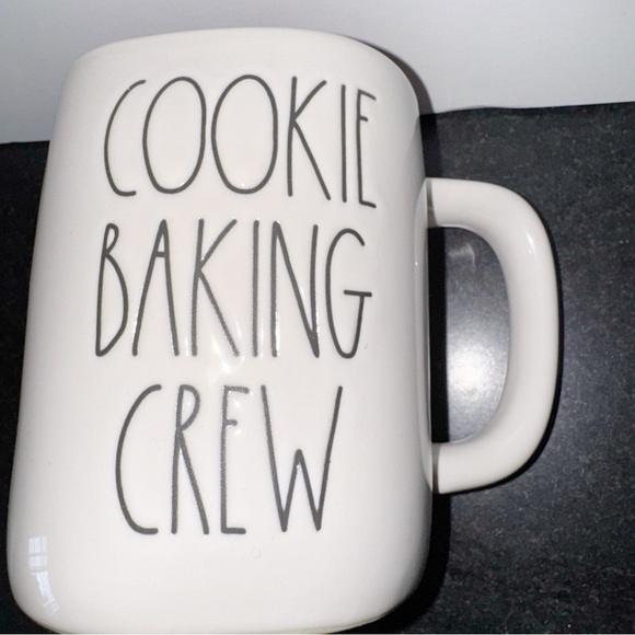 Rae Dunn "Cookie Baking Crew" Collectors Mug~Christmas Hoilday Coffee Cocoa Tea - Picture 9 of 12